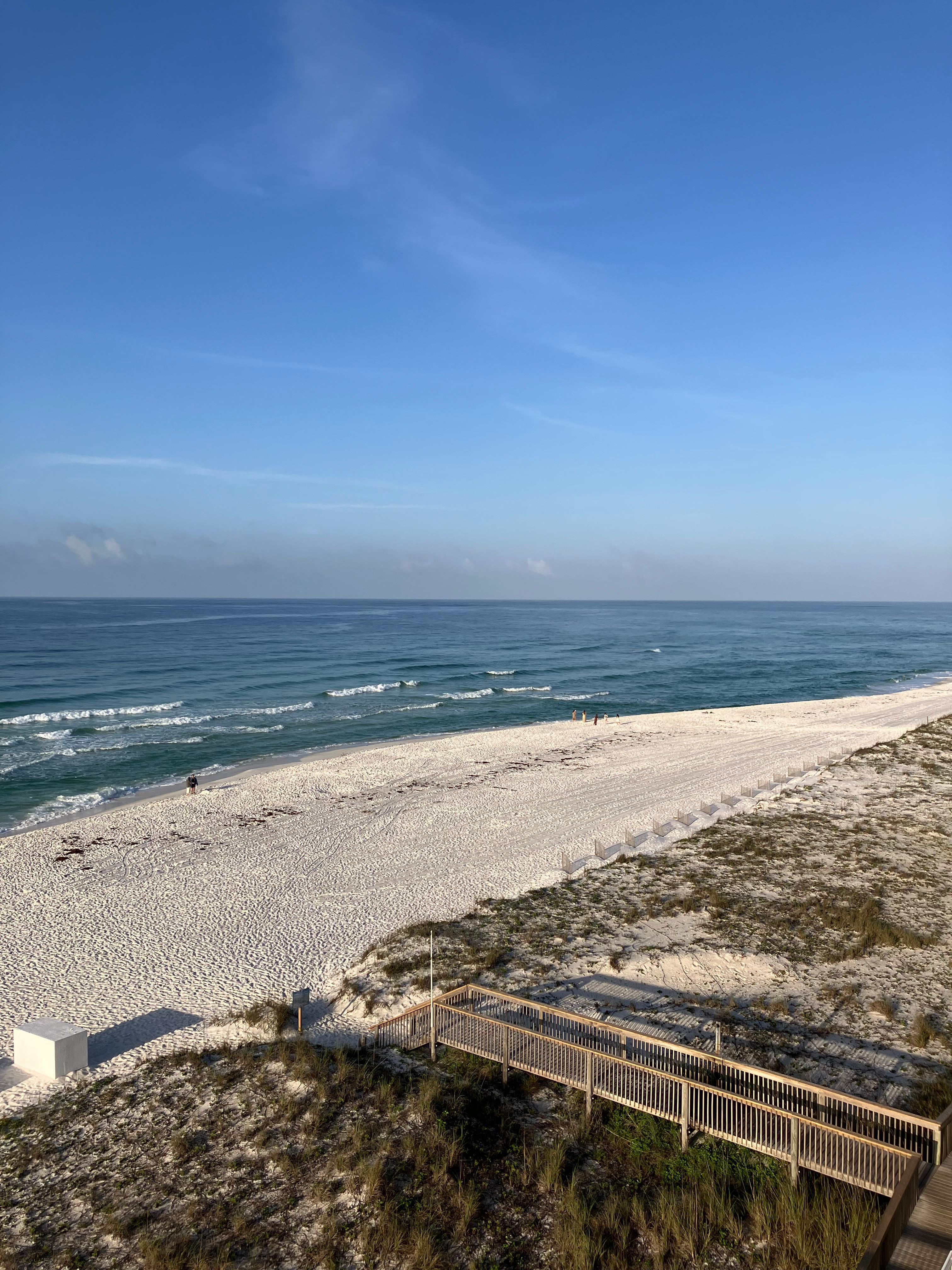 View from 4th floor balcony 