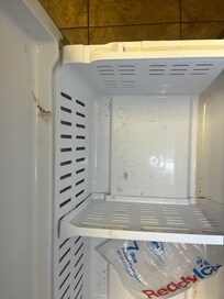 Inside of freezer