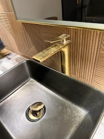 Dirty sinks and faucets