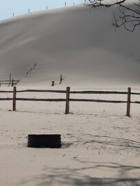 Dunes very close