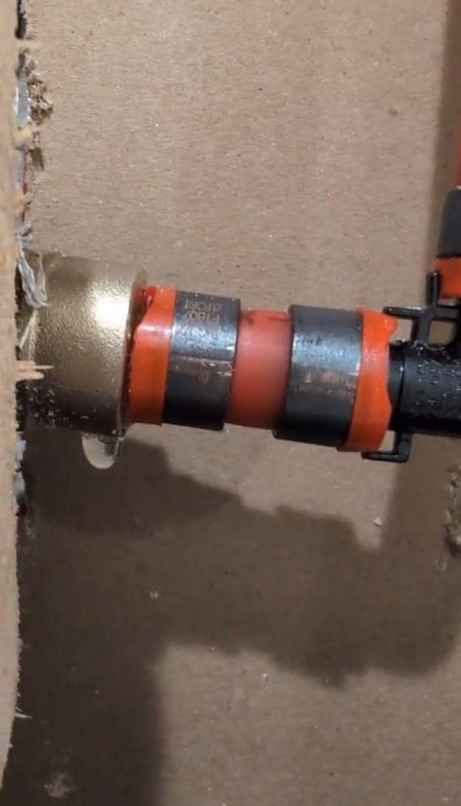 Leak was partially fixed on day 2 of our stay. 