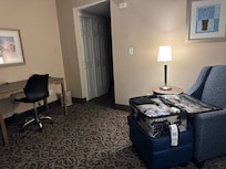 Nice workspace allowed me to work remote.