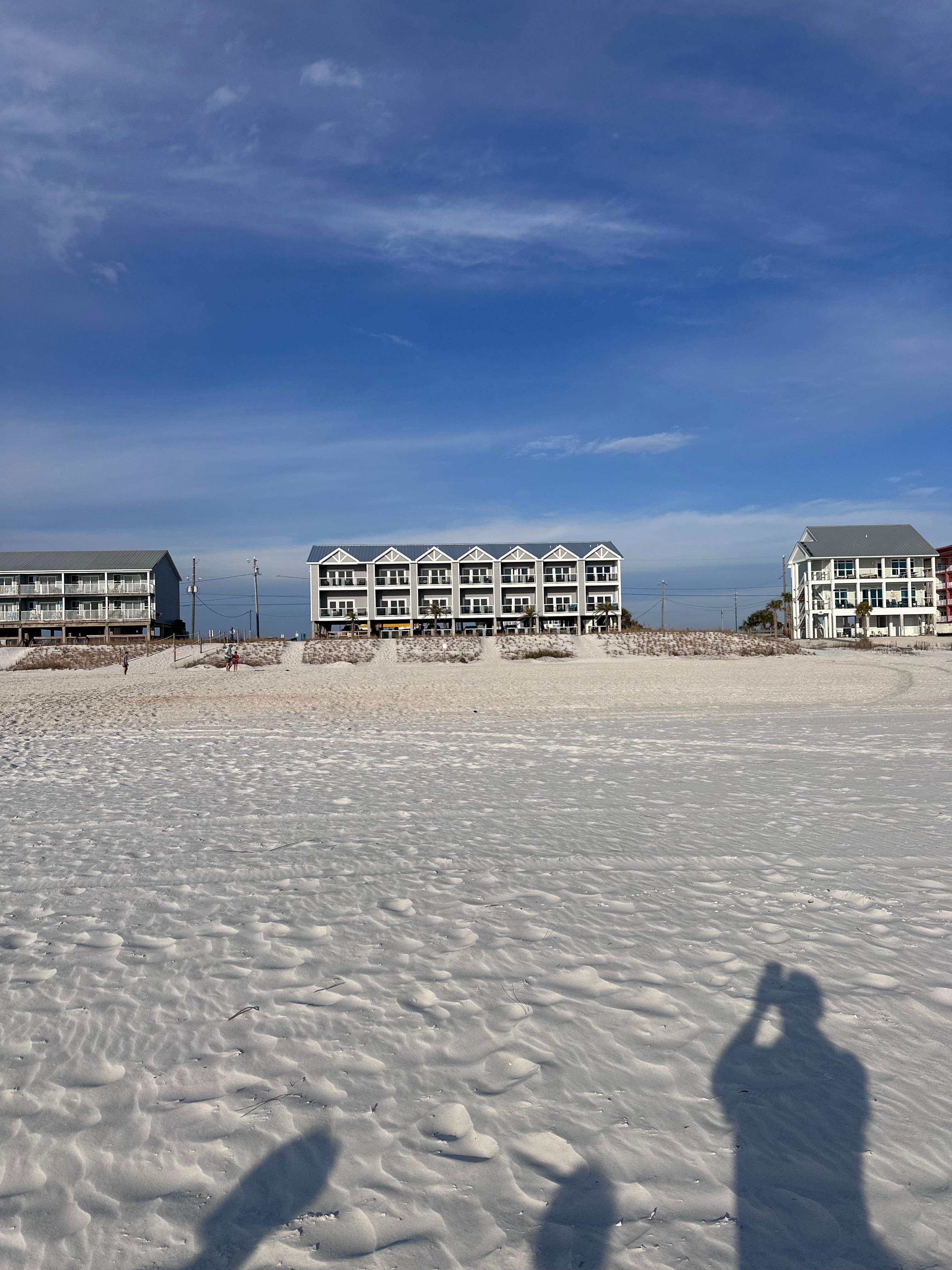 View of Nora’s place, it is the middle unit number four of seven