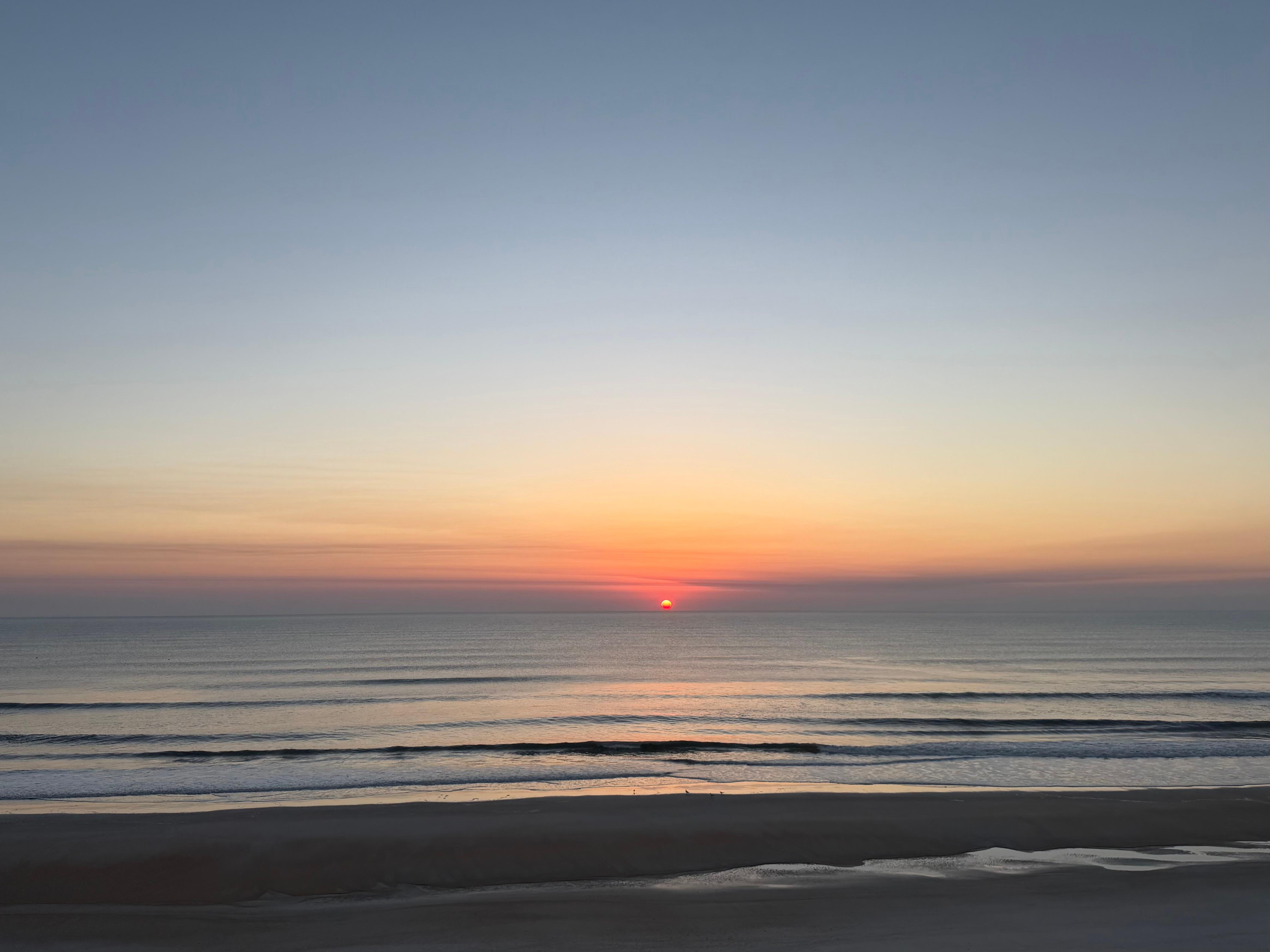 Sunrise view from Master balcony
