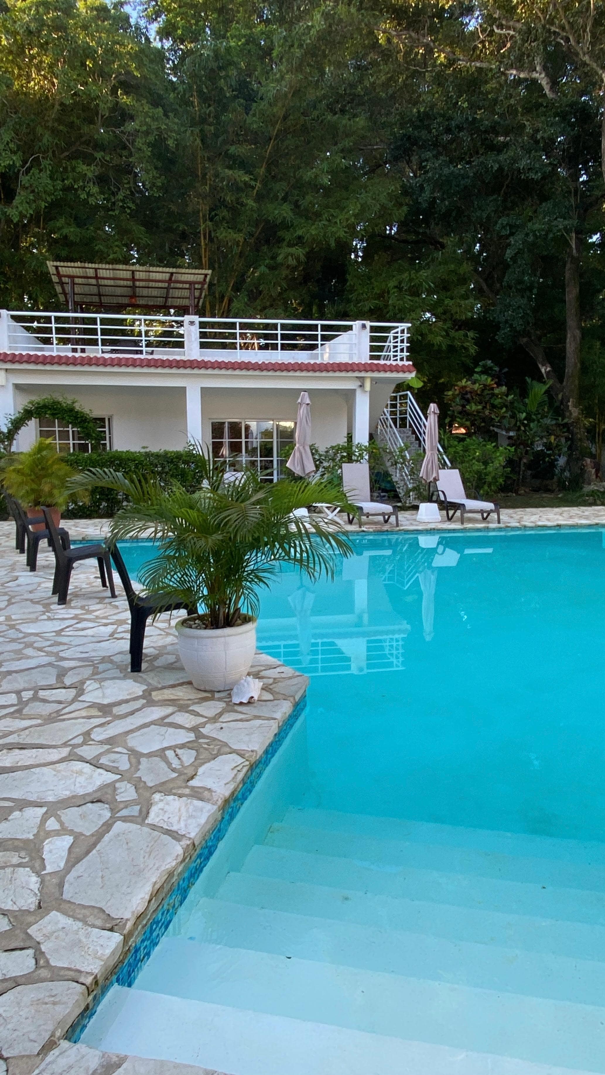 Pool beside our room