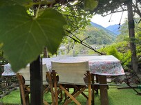 Terras onder de vijgenboom