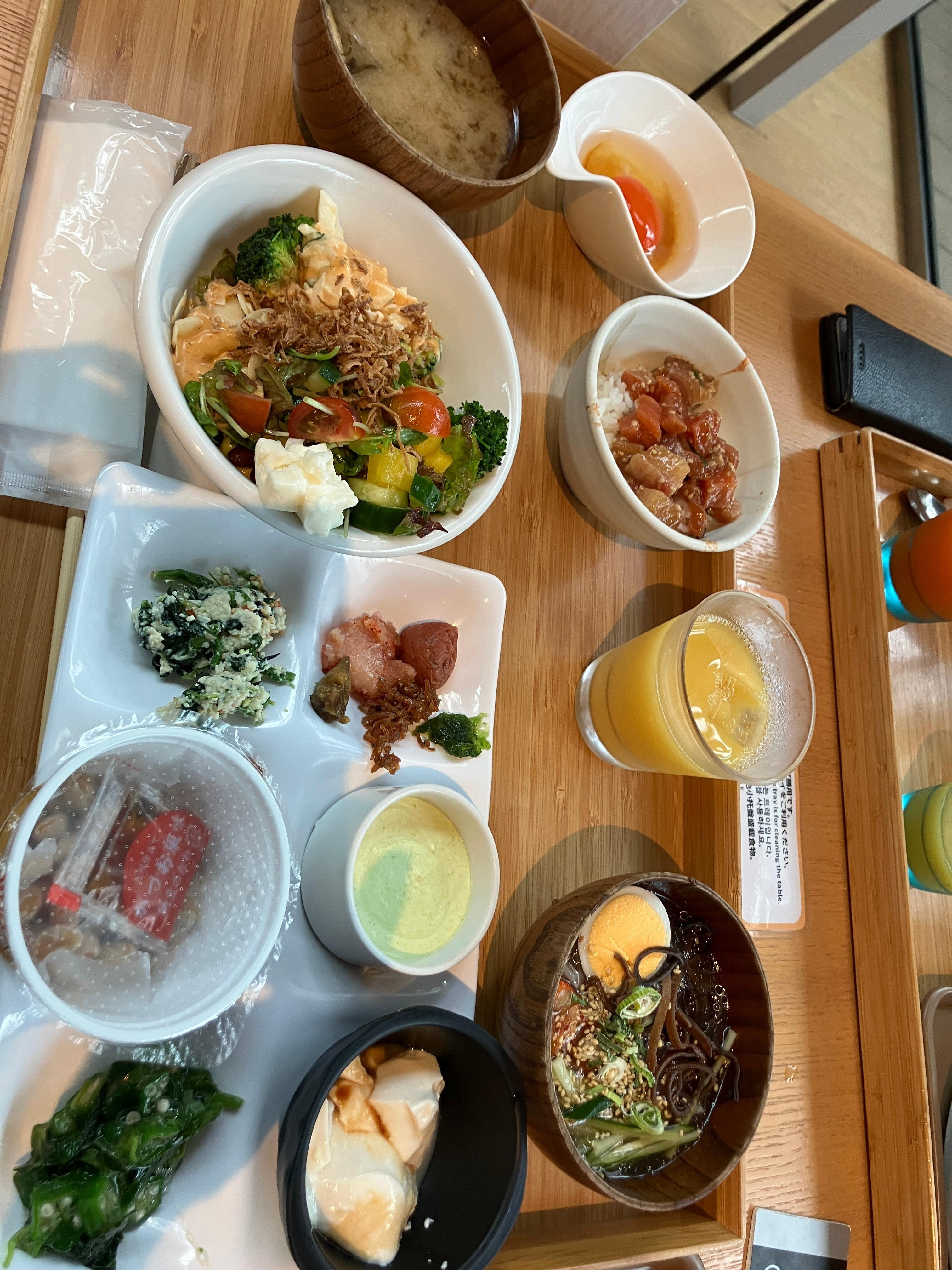 朝食バイキング、大変美味しかった。