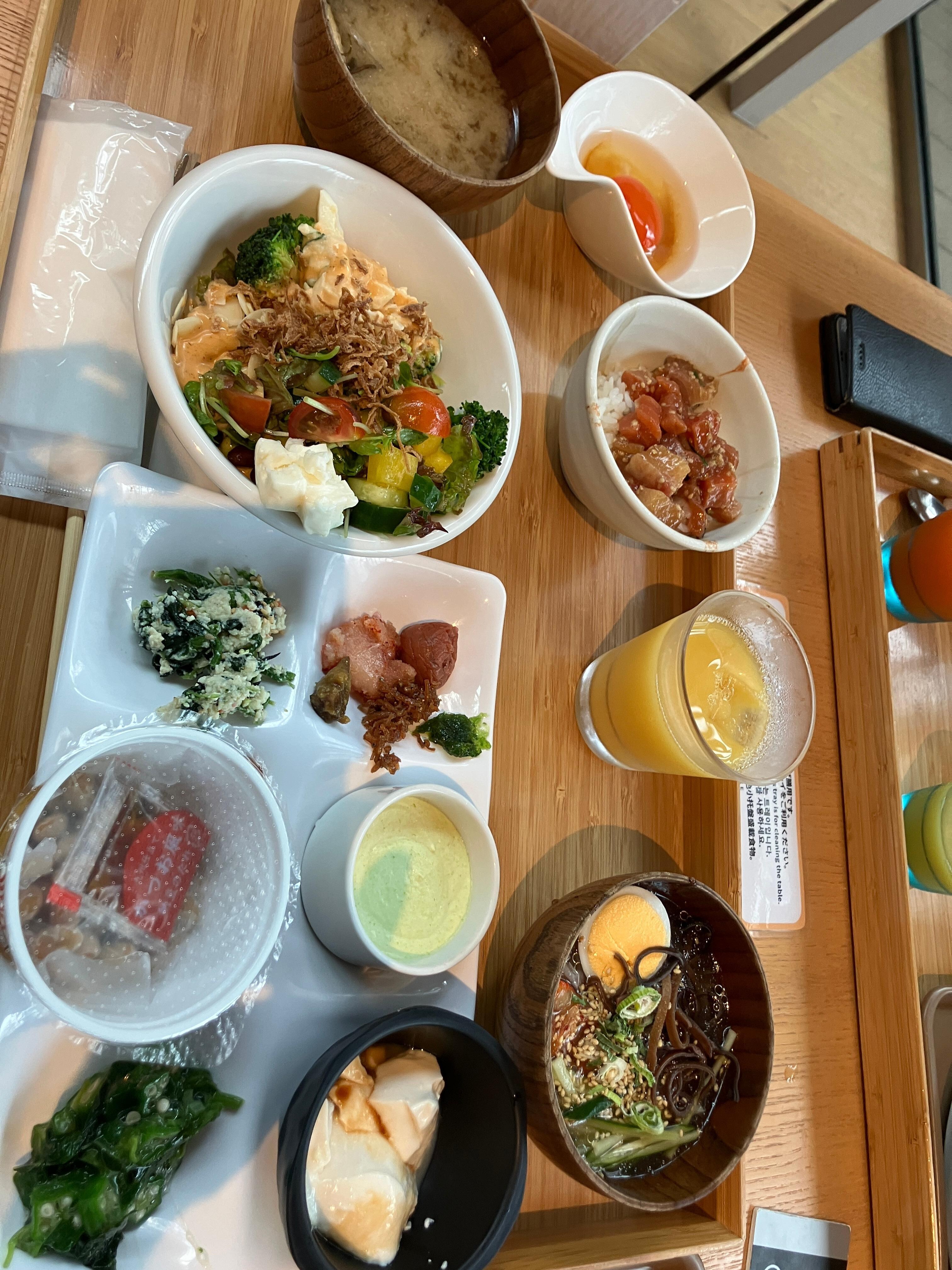 朝食バイキング、大変美味しかった。
