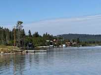a view looking west from the marina.