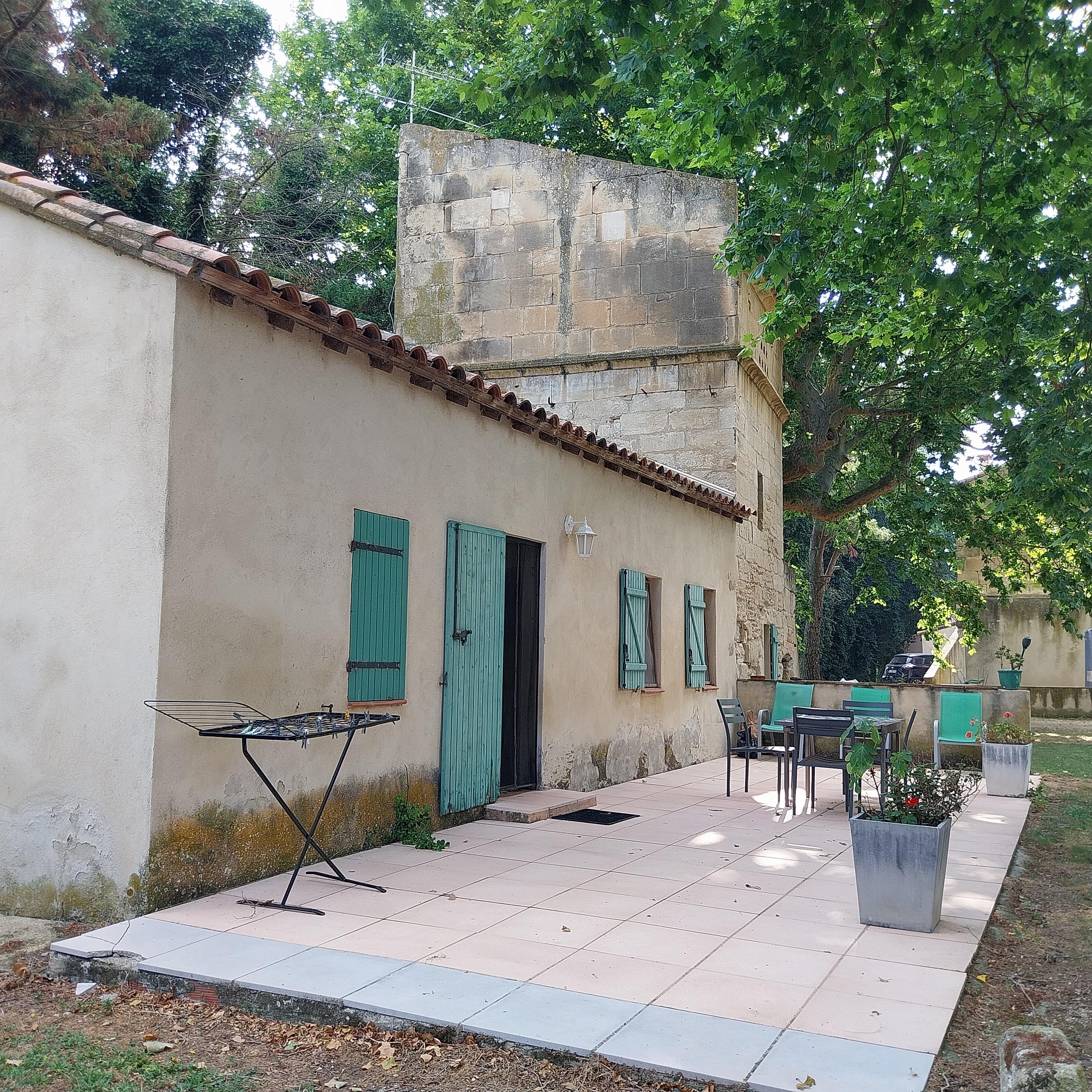 Terrasse ombragée