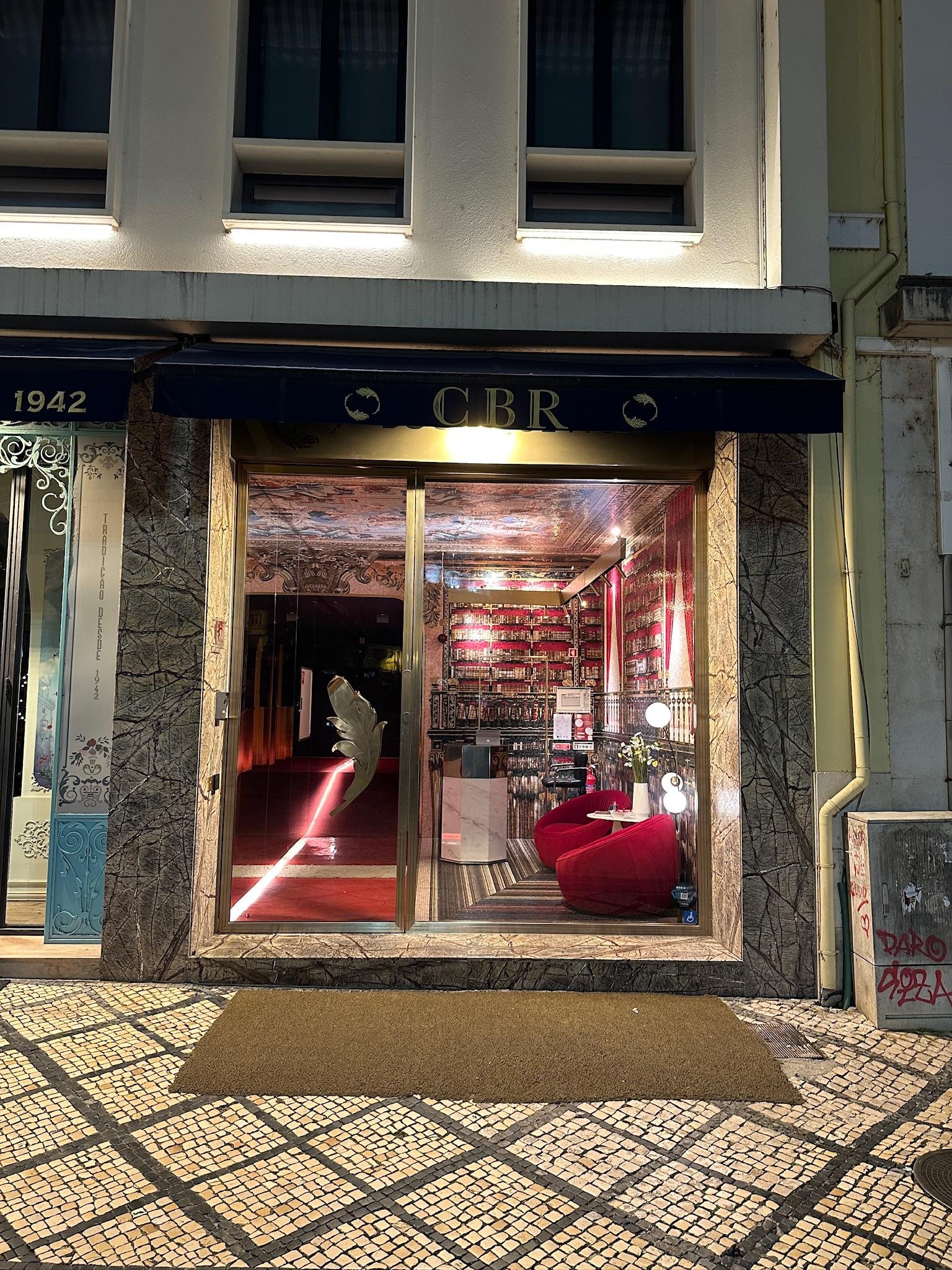 Front lobby outside view.