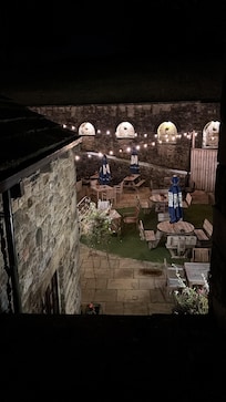 View of the Courtyard from our room.