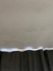 Mold and curtains falling off