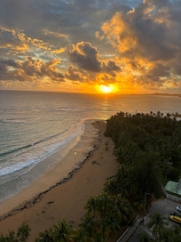 Sunrise from the balcony