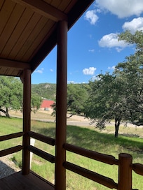 The view from our cabin