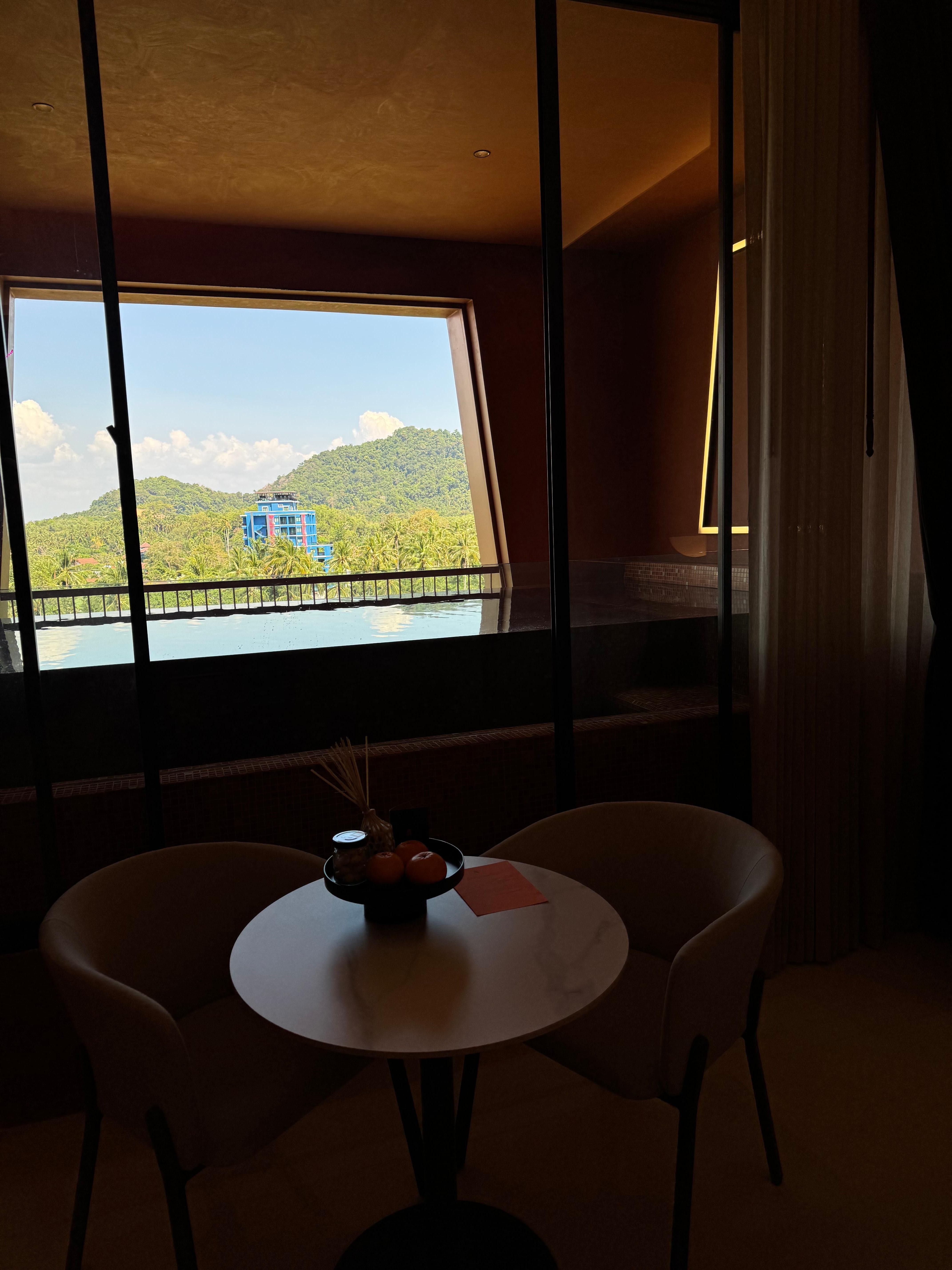 Mountain View from our room