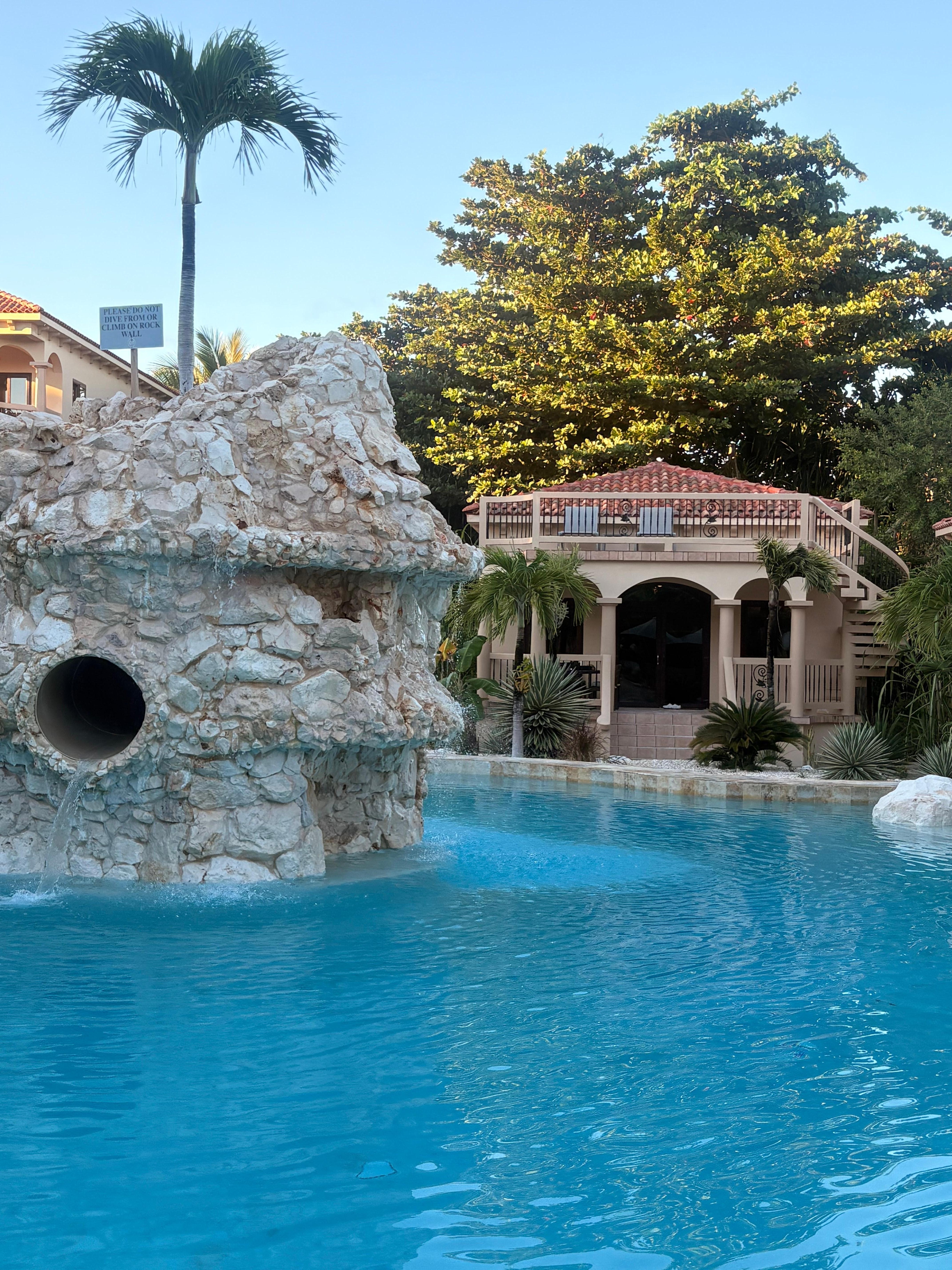 View of our Casita from pool