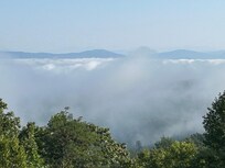 View from back deck.