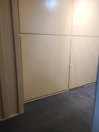 ?? Right outside my room door.