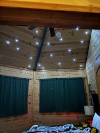 Main bedroom, star lighting