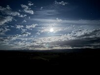 Full moon from balcony
