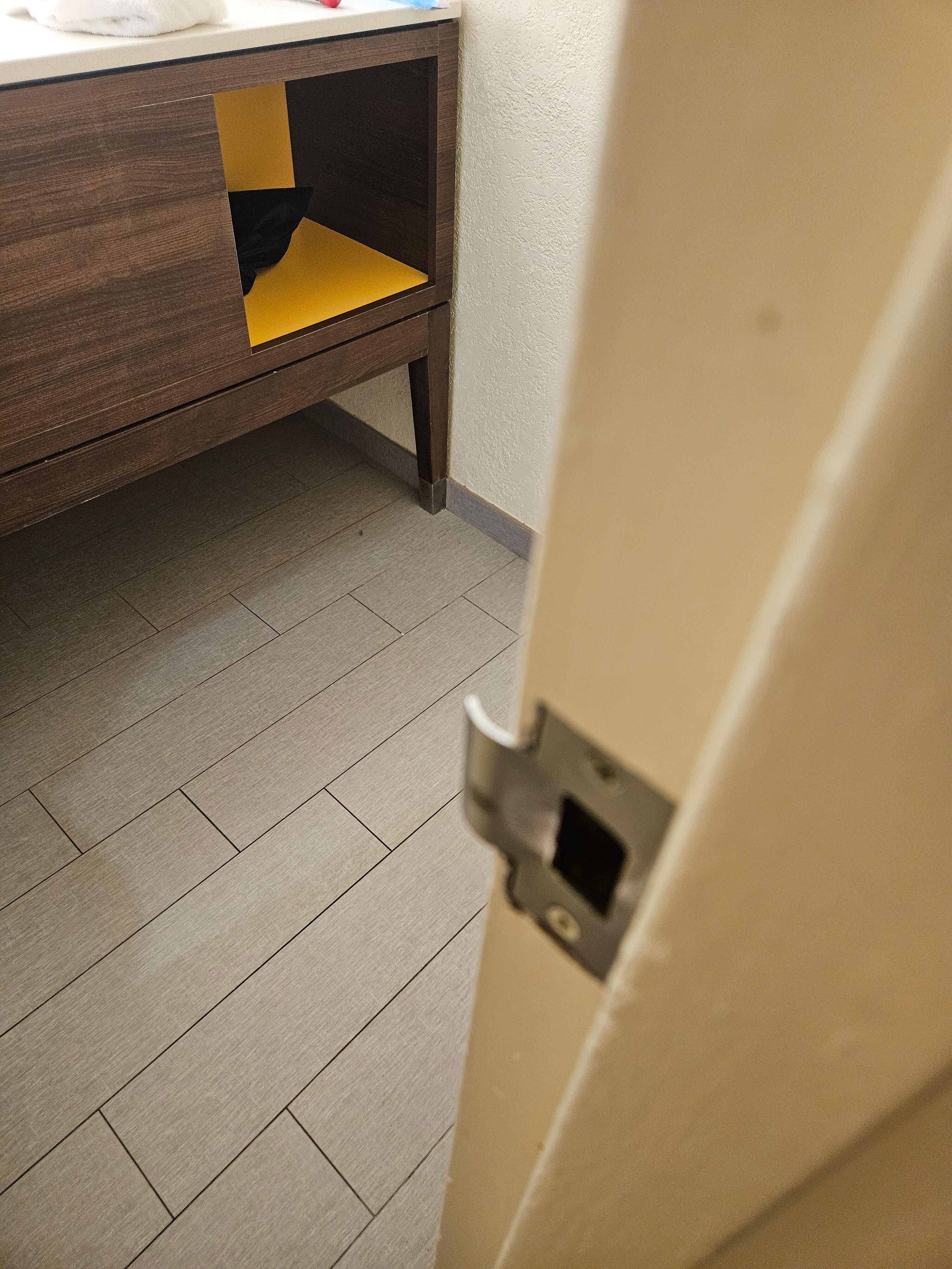 Piece of metal sticking out