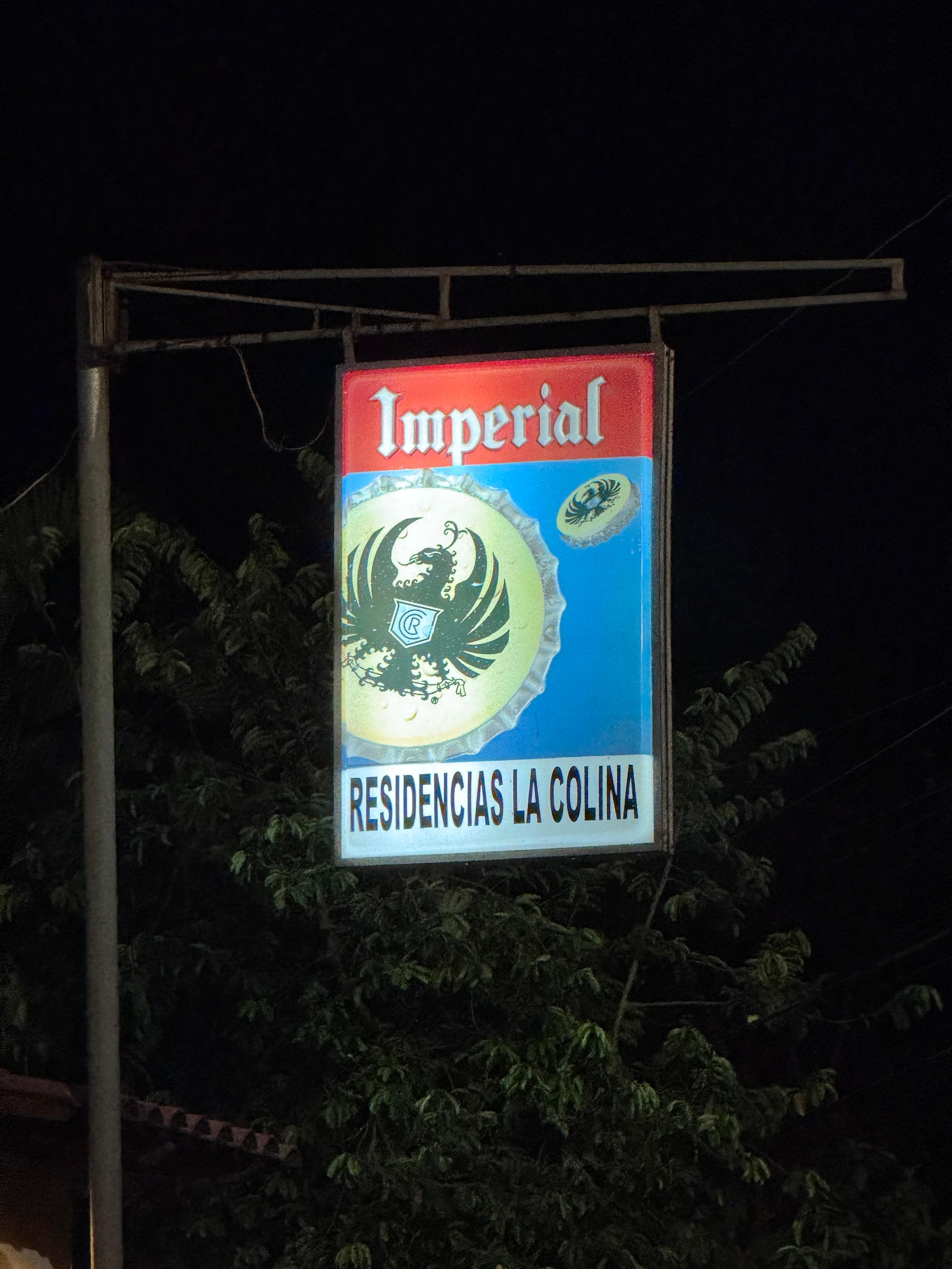 Sign was suppose to say Ocean Vista Taramindo