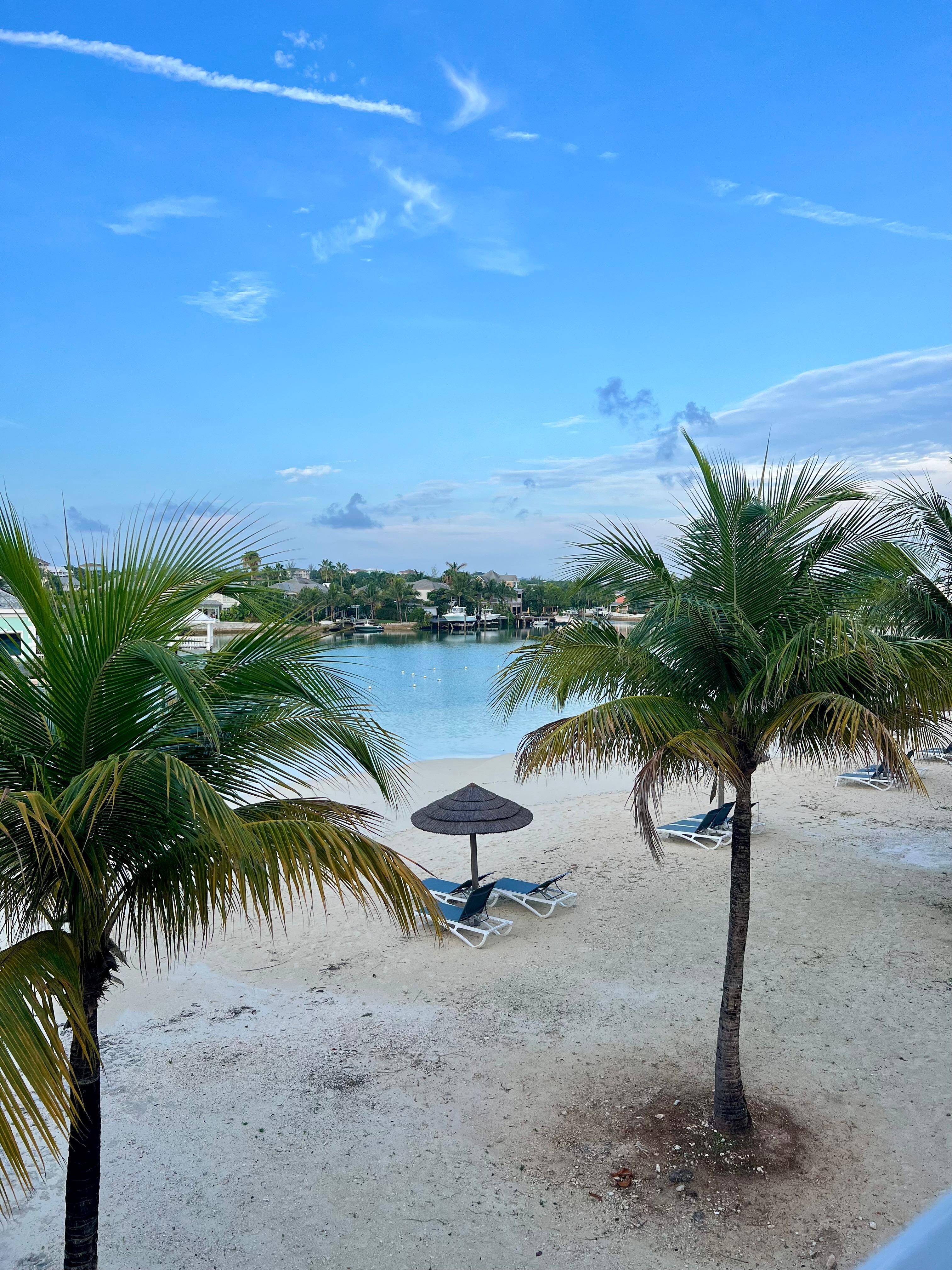 View from our room. 