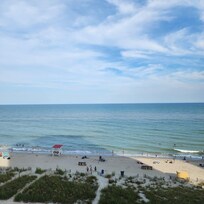 View from condo balcony