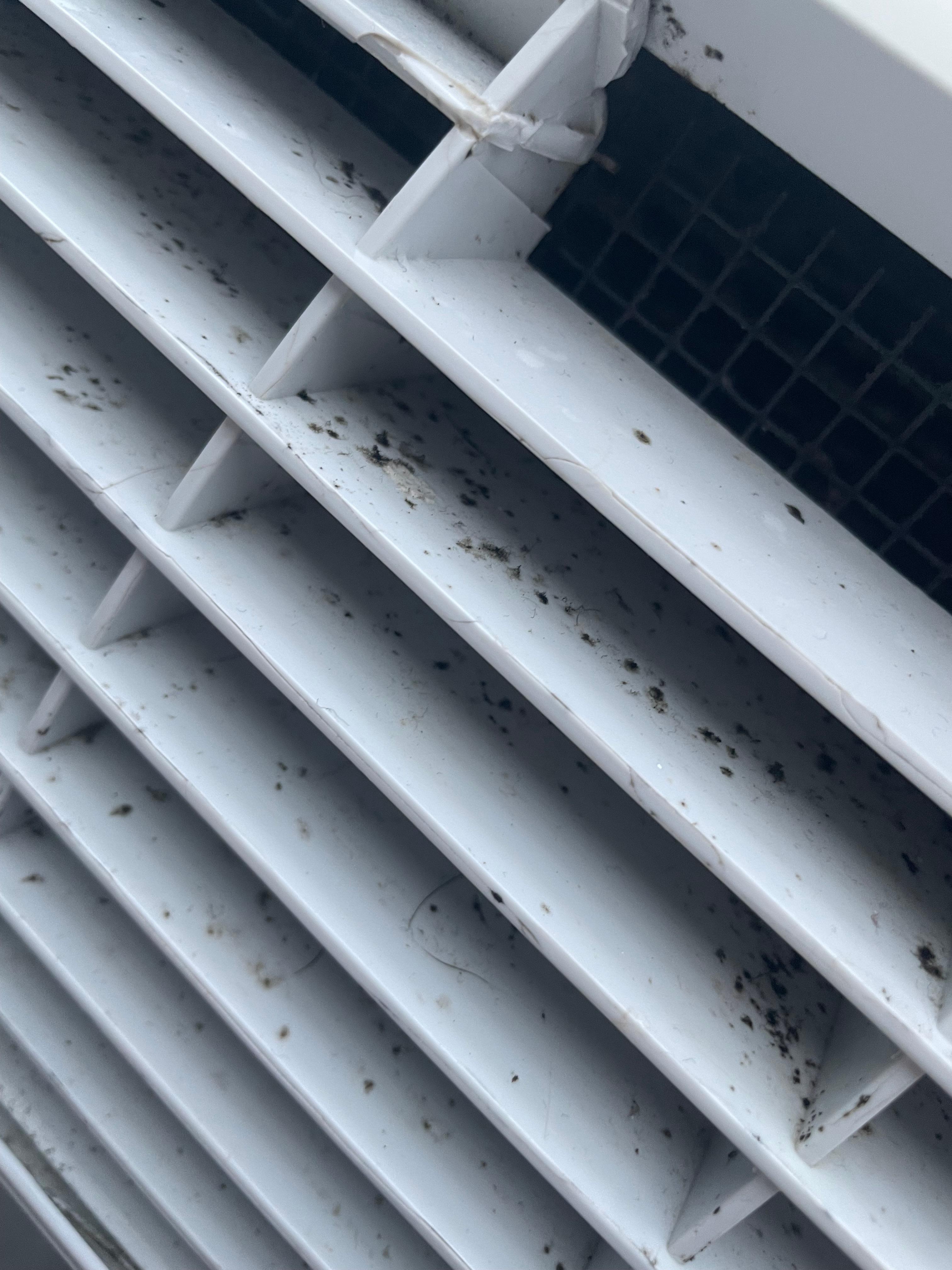 The ac from our first room. 