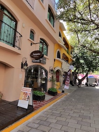 Street entrance view