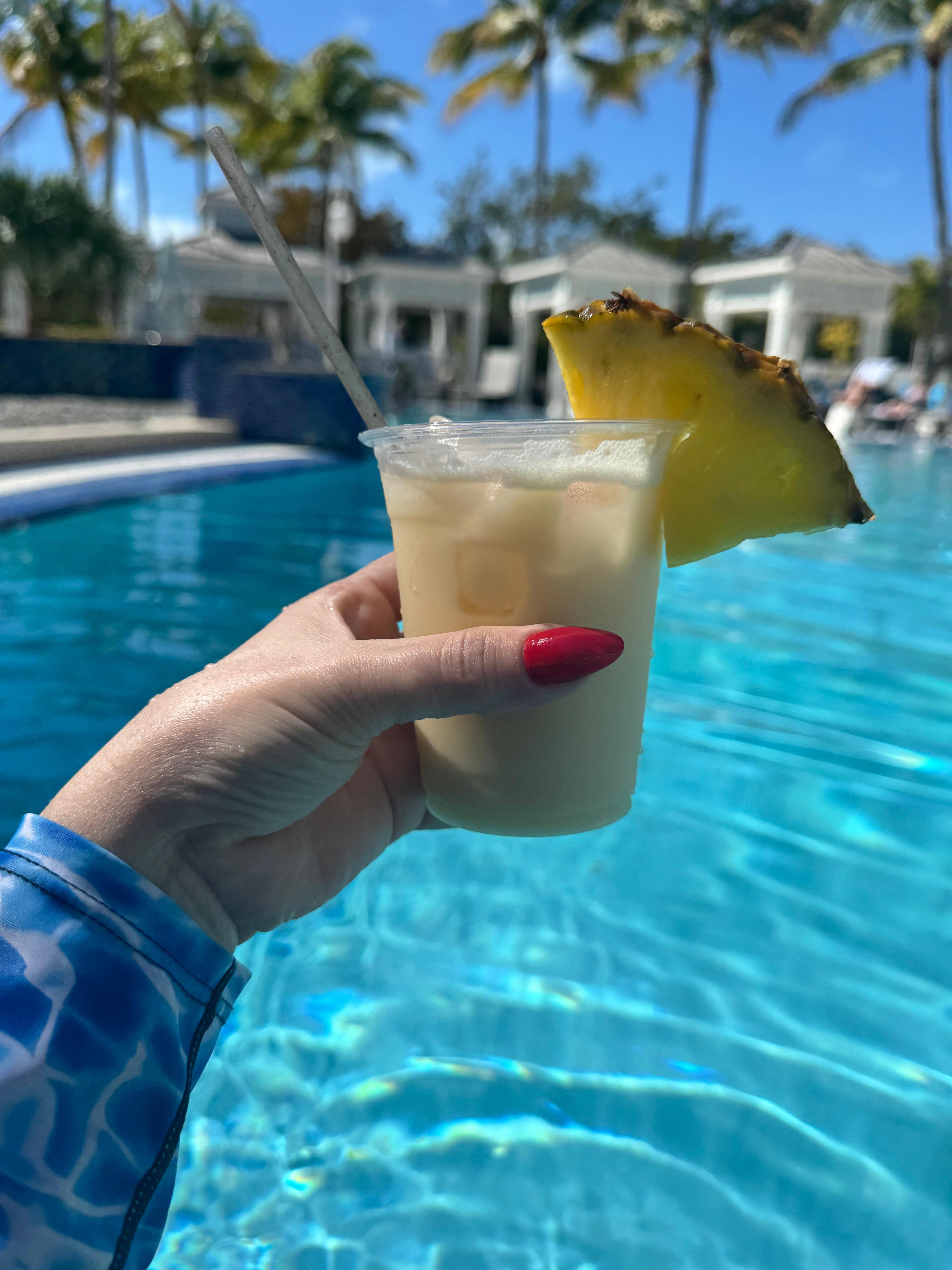 Muy rico y refrescante piña colada 