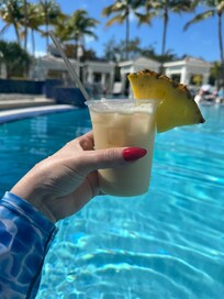 Muy rico y refrescante piña colada