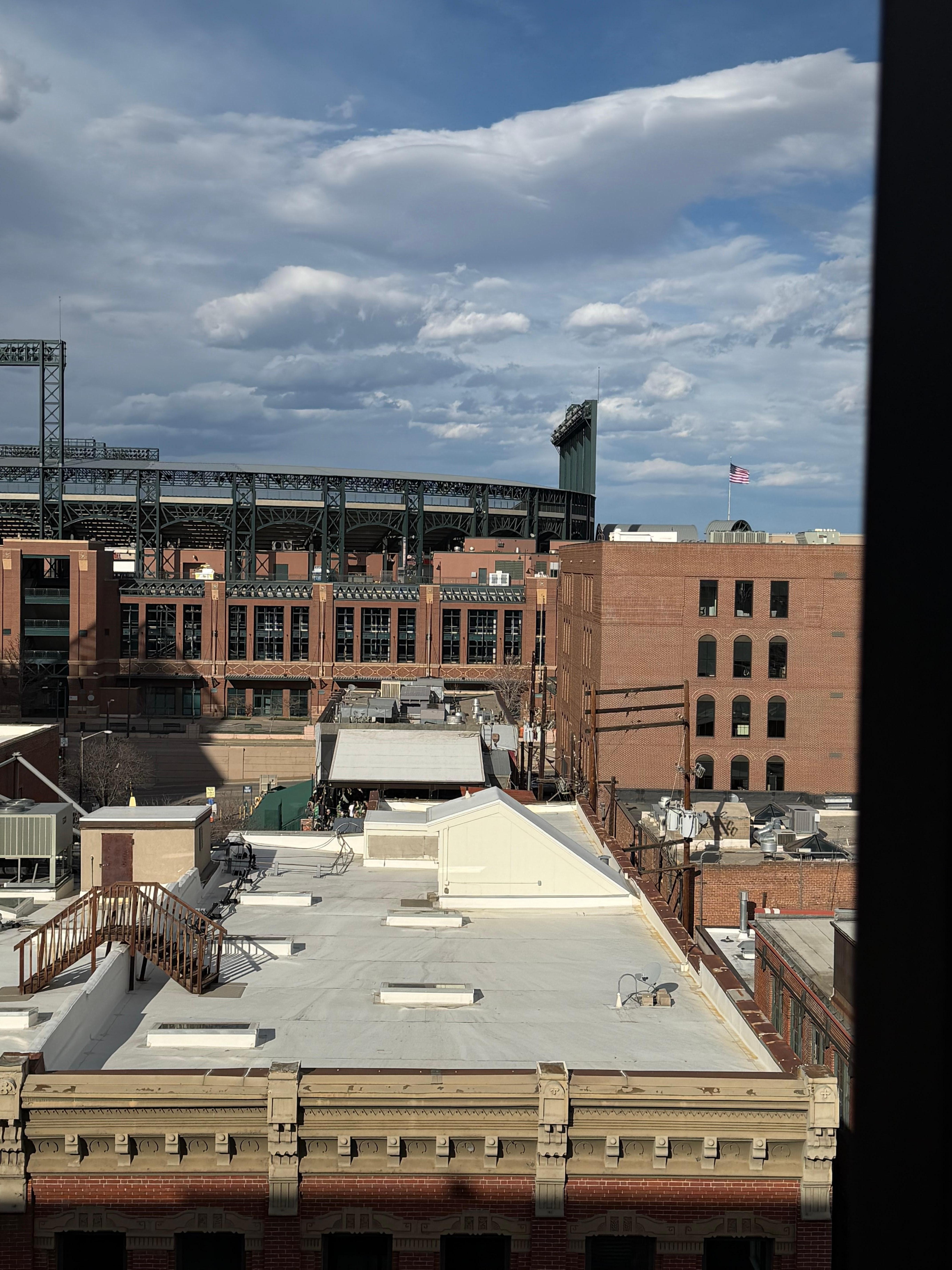 Colors field 1 block away!