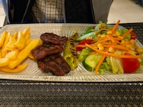 Restaurant/Room Service available until midnight.