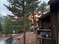 sunset view from back