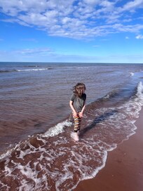 Nearby beach