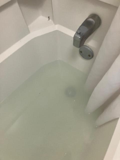 bathtub backed up