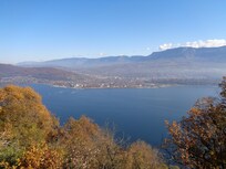 Dans le col du chat, vue sur la ville d'AIX