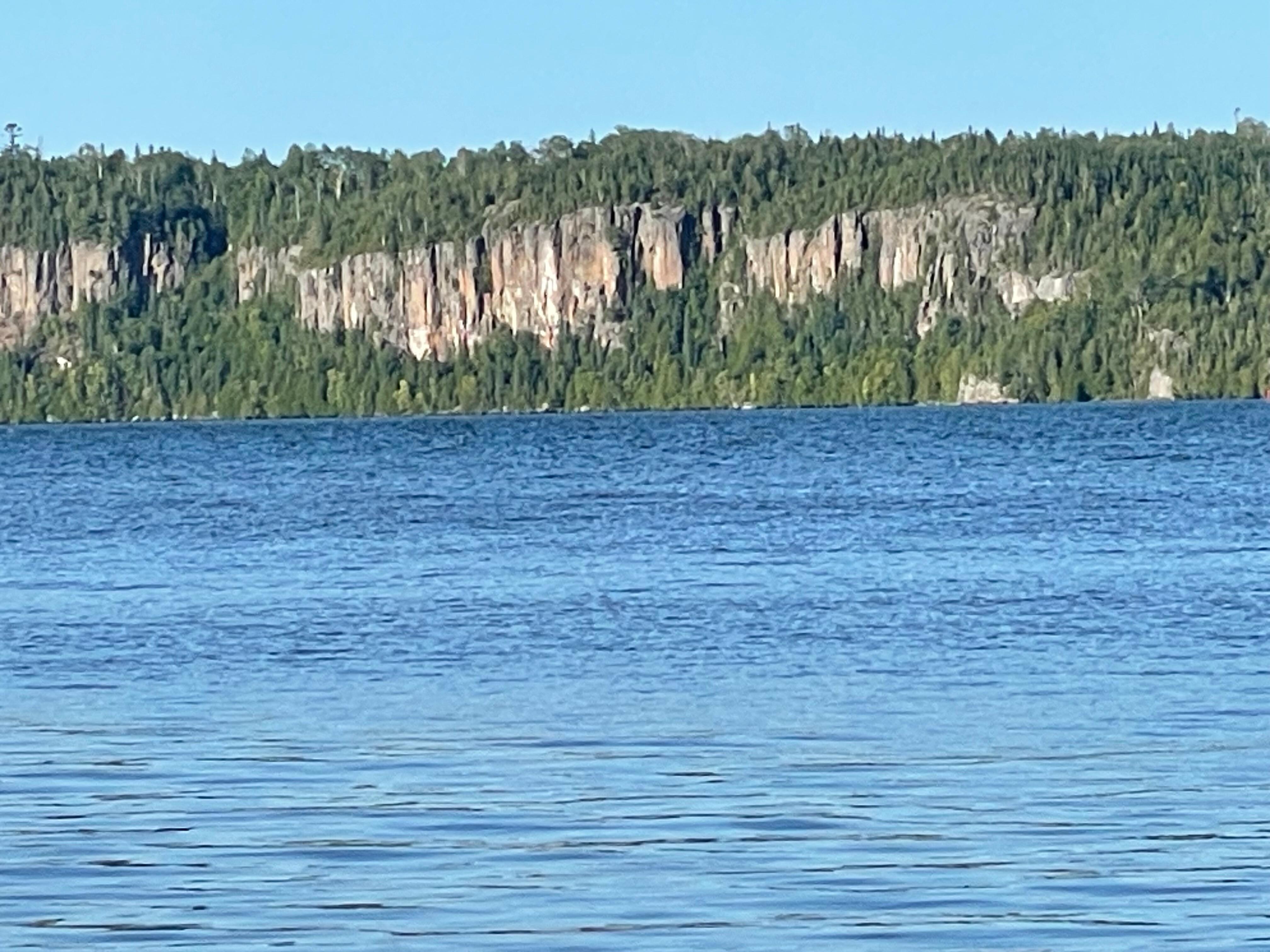 View from park in red rock