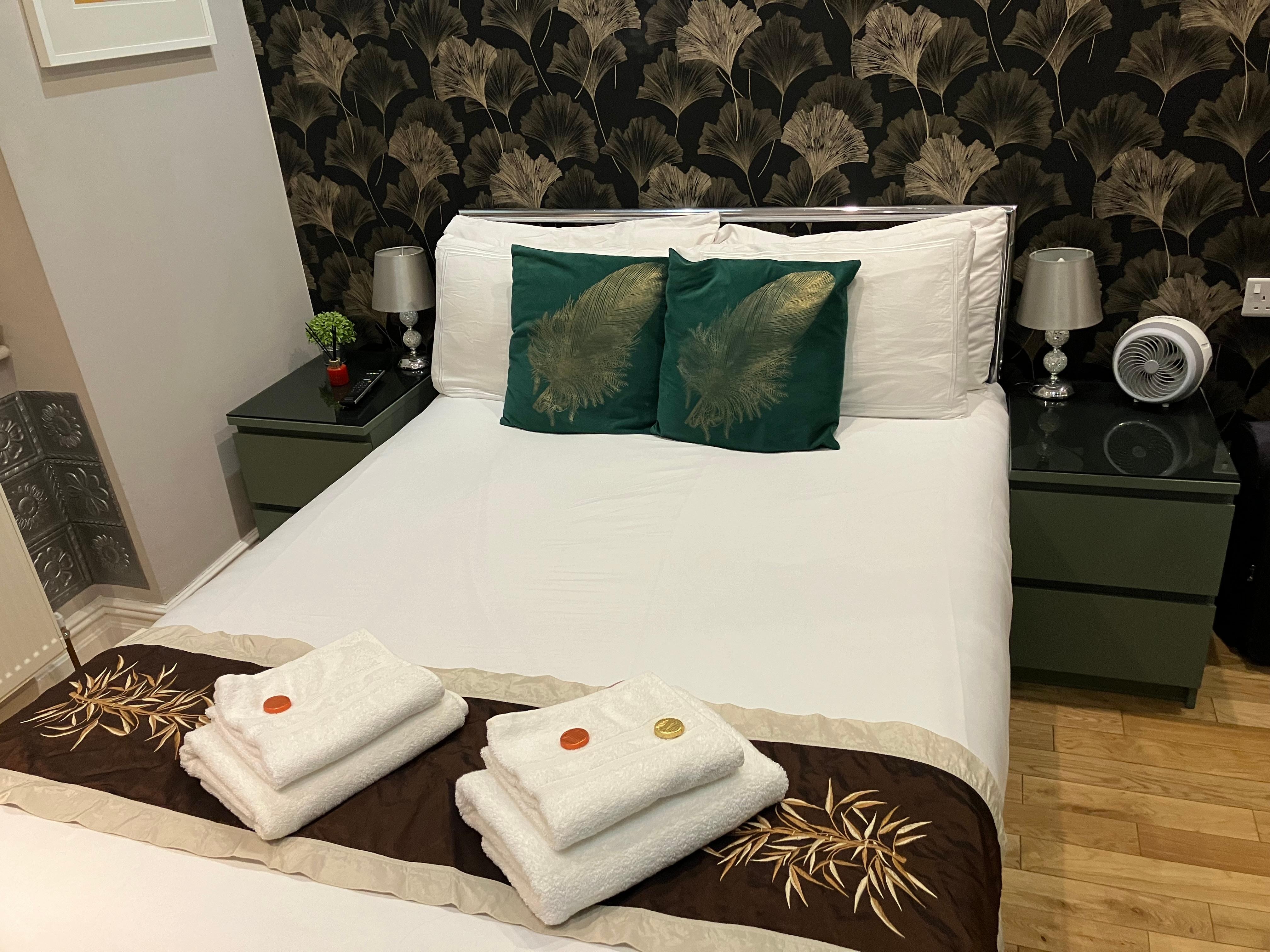 Very nice room. Small, but very nice.