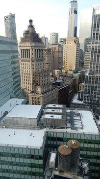 View from our room.