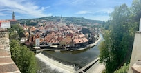 Blick vom Schloss