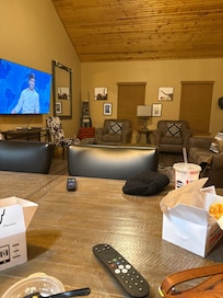 View from kitchen table.