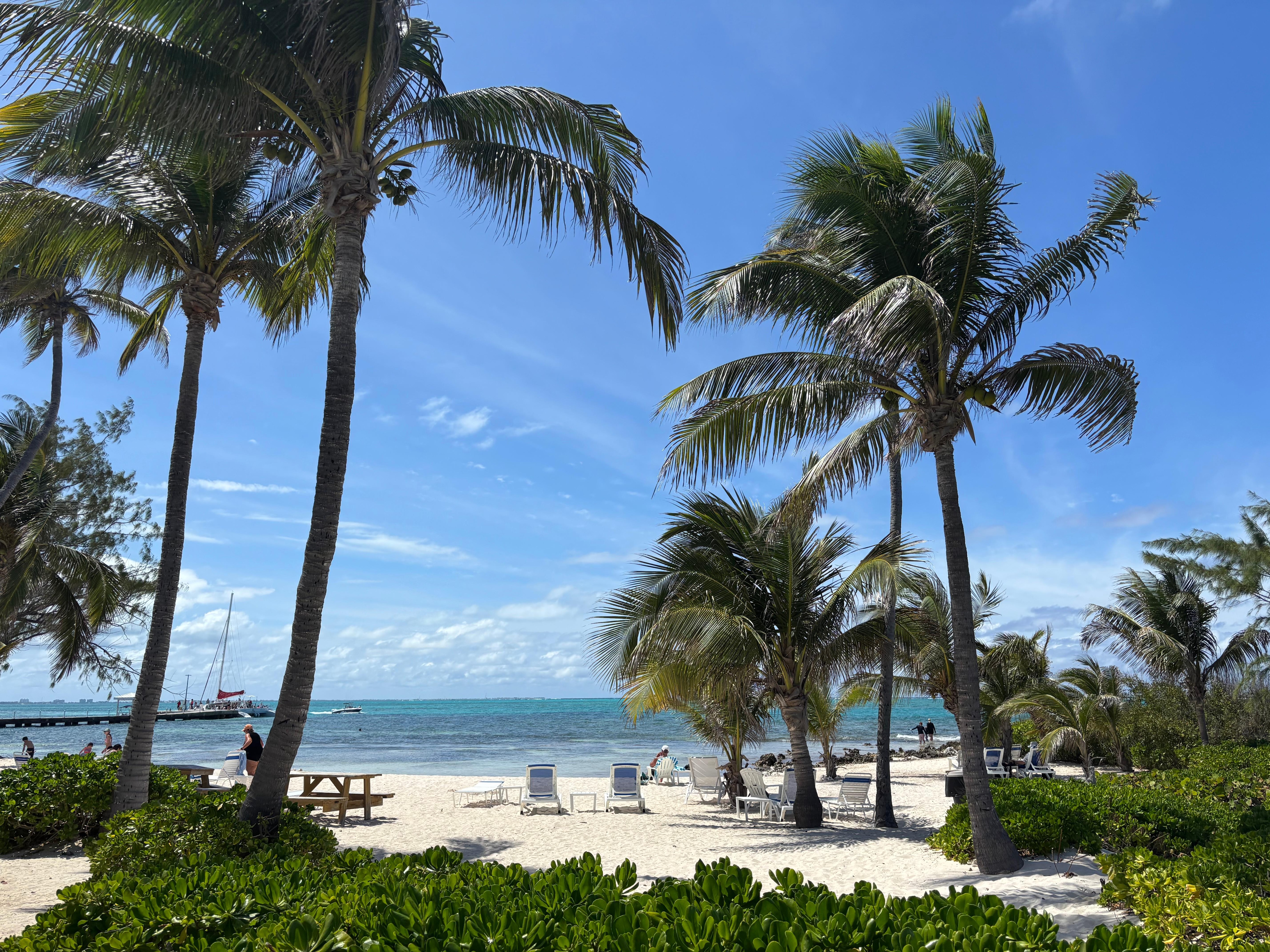 The Retreat beach area