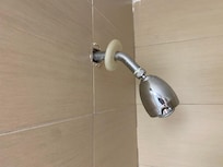 Broken shower head cover