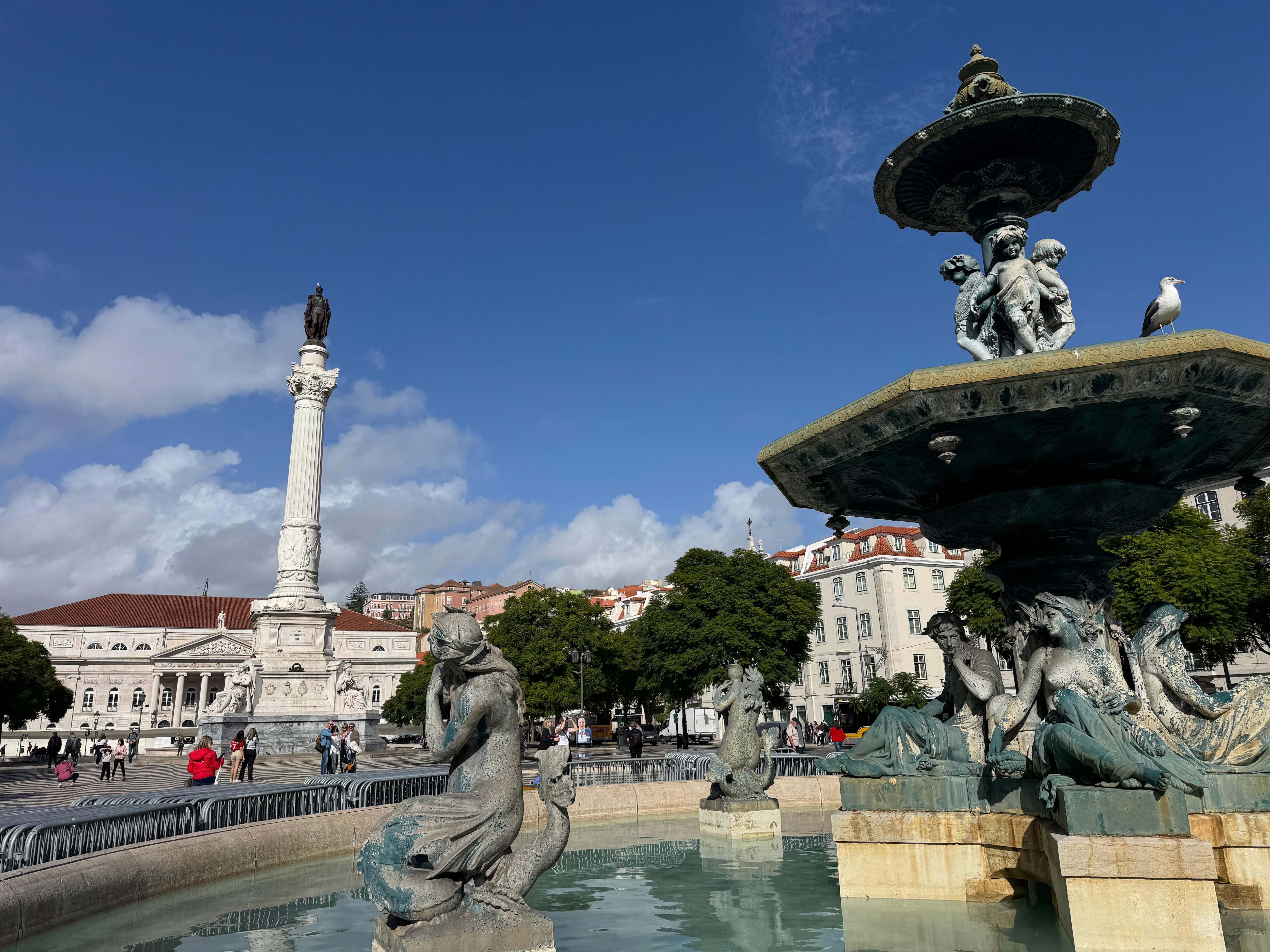 Park across the street.