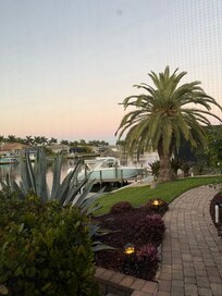 Backyard was quaint and our favorite place to sit in the evening to watch the sunset.