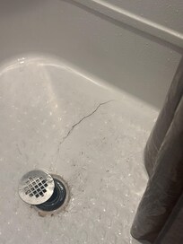Broken shower
