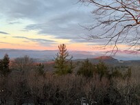 View from the rear patio